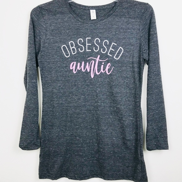 Long Sleeves Tee OBSESSED Auntie M A0020 - Picture 1 of 5